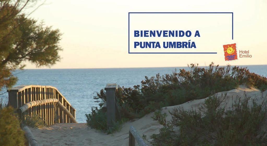 Hotel Emilio Punta Umbría Exterior foto